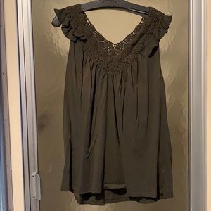 2x Ralph Lauren green top. Runs small